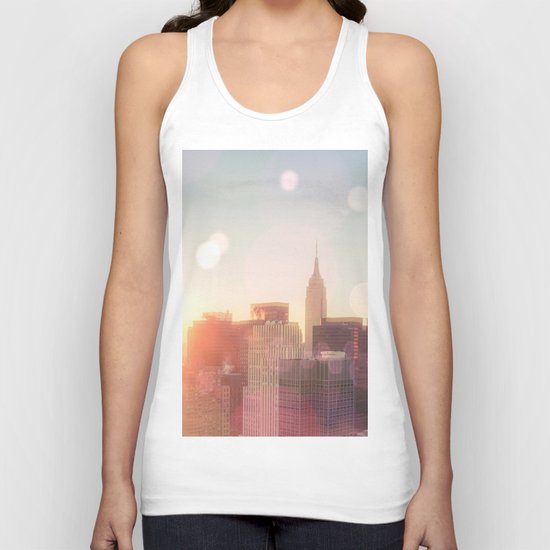 New York City Skyline Love Unisex Tank Top