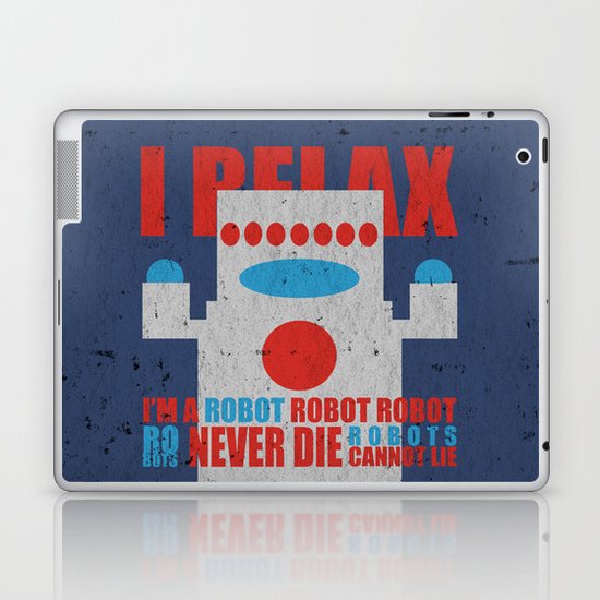 Robots Never Die Laptop & iPad Skin