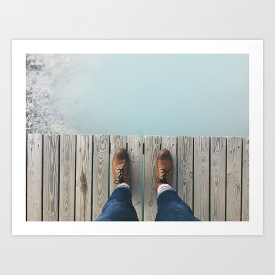 Wanderboots Art Print