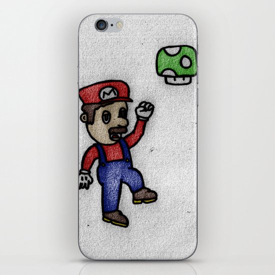 OMG MARIO iPhone & iPod Skin