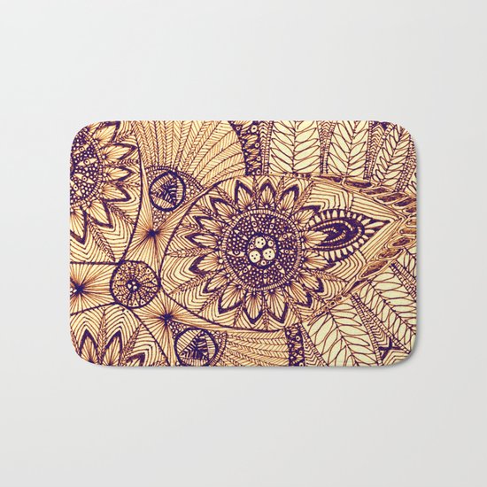 three Bath Mat