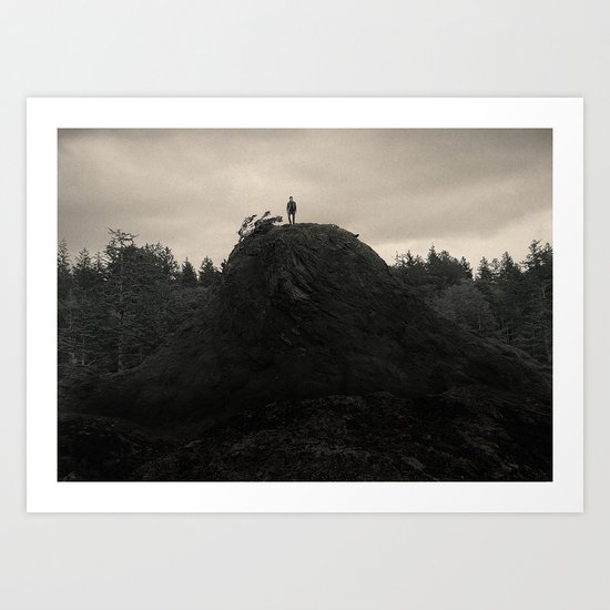 Up In the Woods, Down in My Mind Art Print