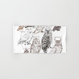 owls Hand & Bath Towel