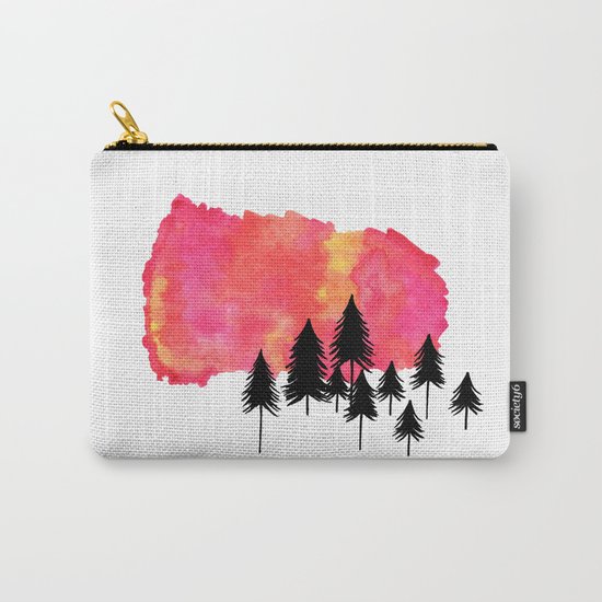 Forest Fire Carry-All Pouch