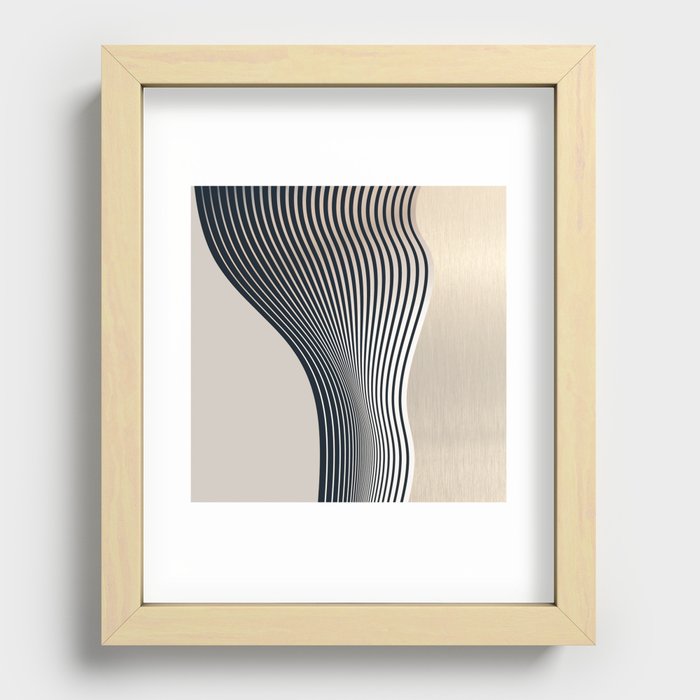 Abstract 19 Recessed Framed Print