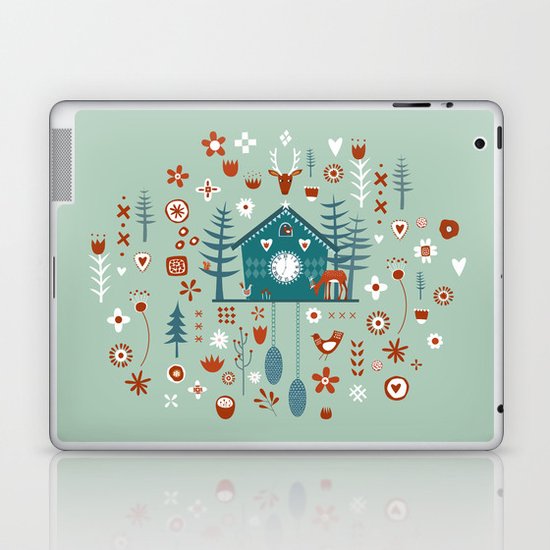 Cuckoo Clock Laptop & iPad Skin
