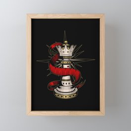 Royal Queen Framed Mini Art Print