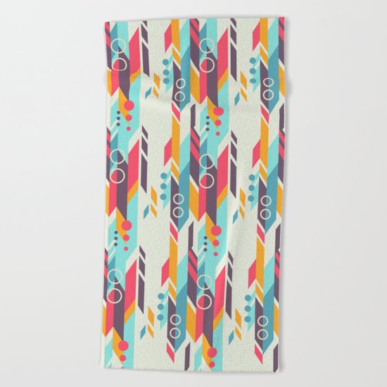 Geometri pattern Beach Towel