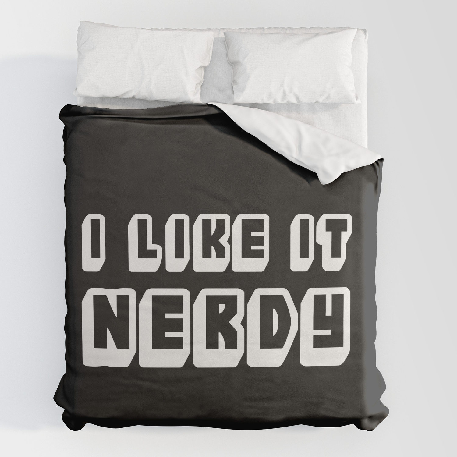Duvet Cover By Science Fried Art, Nerdy King Size Bedding