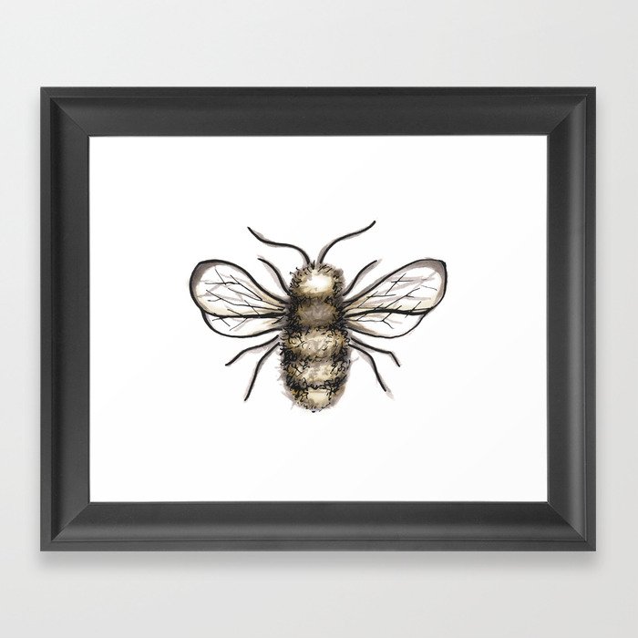 Bumble Bee - Katrina Niswander Framed Art Print
