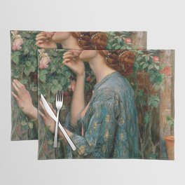John William Waterhouse The Soul Of The Rose Placemat