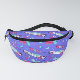 Back to The Future Pattern Fanny Pack