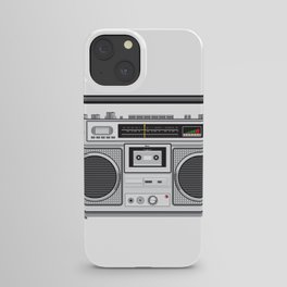 Vintage Portable Radio Cassette Player Retro iPhone Case