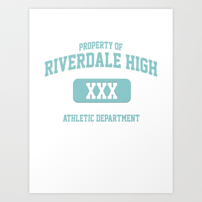 Riverdale Merch Riverdale High Archie Kj Apa Art Print By Hallamerch Society6
