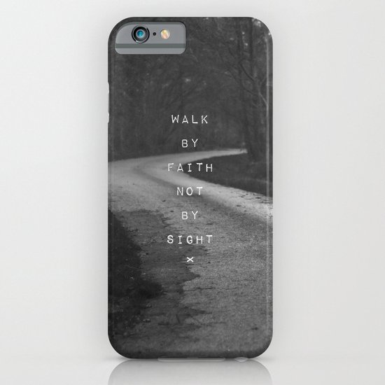 Faith not Sight iPhone & iPod Case