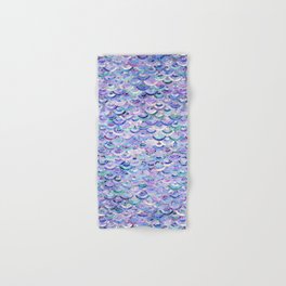 Marble Mosaic in Amethyst and Lapis Lazuli Hand & Bath Towel