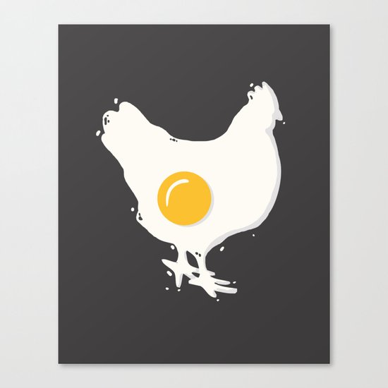 Fried Canvas Print