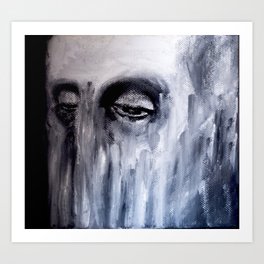 sick and tired painting Art Print