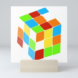 Rubiks Cube  Mini Art Print