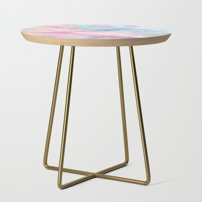 Iridescent marble Side Table