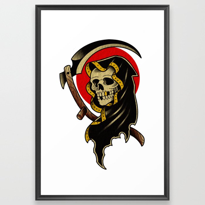 Reaper Framed Art Print