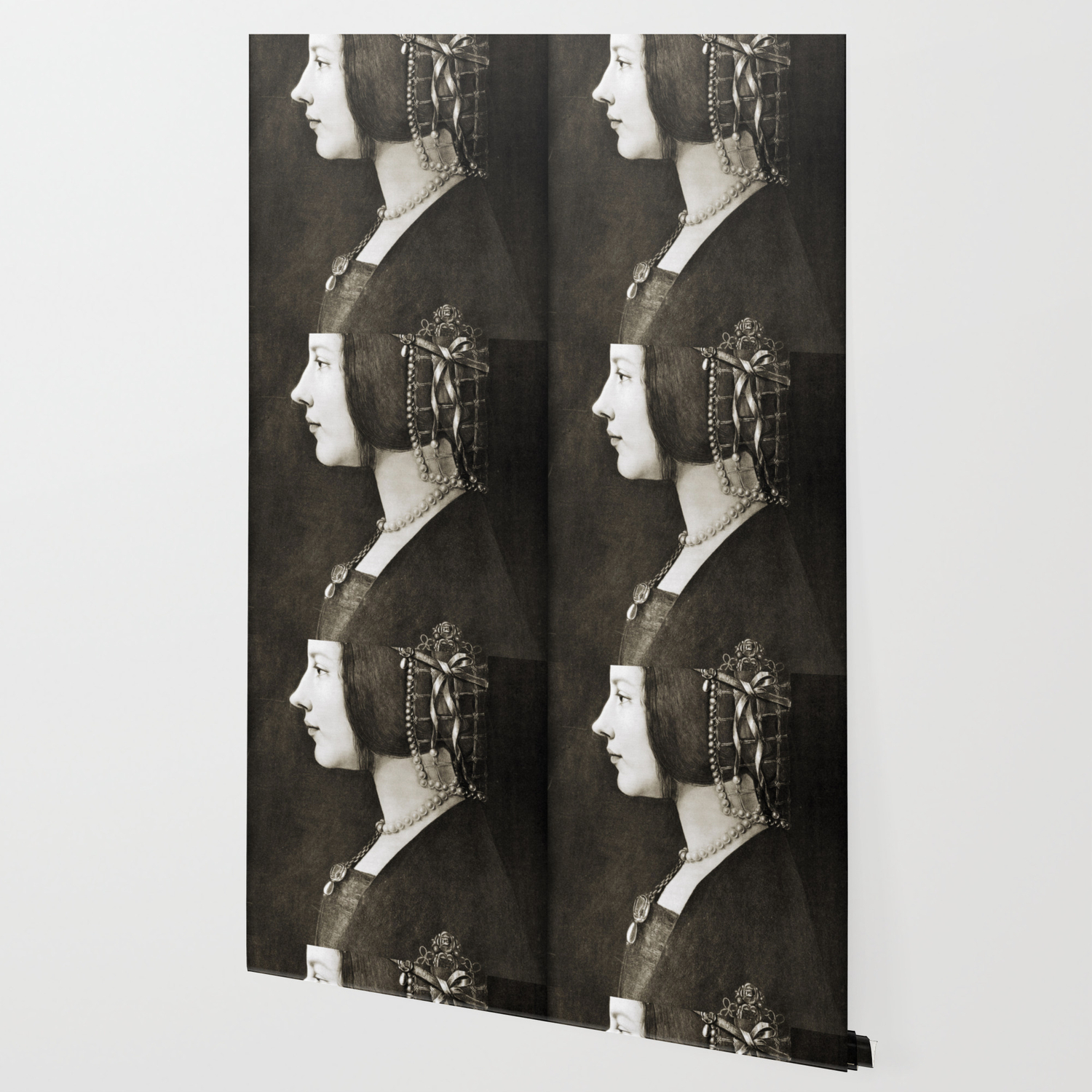 Bianca Sforza By Leonardo Da Vinci Wallpaper By Palazzoartgallery