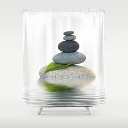Balance And Harmony Shower Curtain