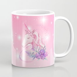 Unicorn in Pink Coffee Mug