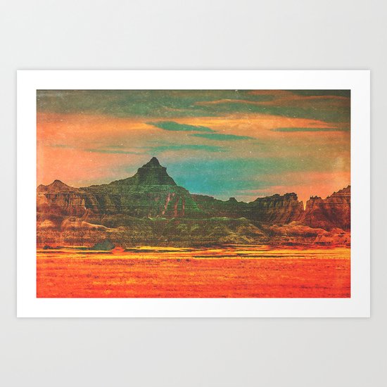 Sunday Drive. Art Print