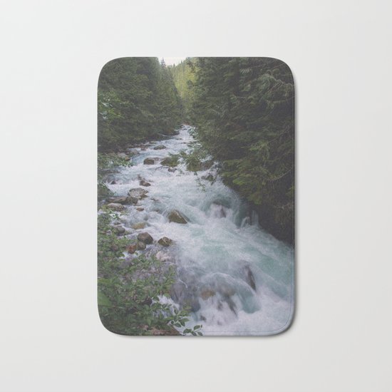 Nooksack River - Pacific Northwest Bath Mat