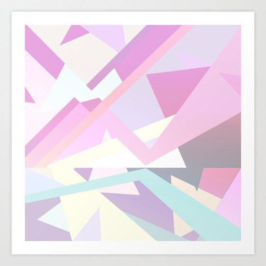 Pastel Pop Art Print