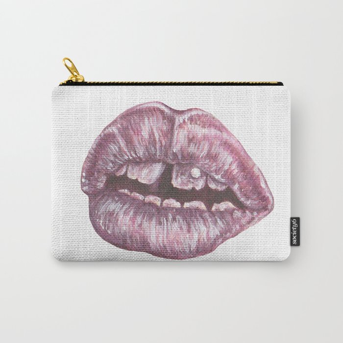 Lips.1 Carry-All Pouch