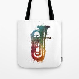 euphonium music art Tote Bag