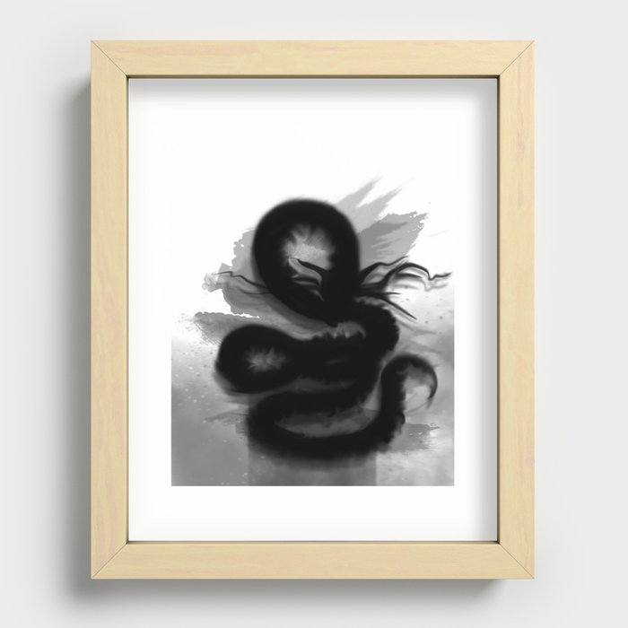 Silhouette Recessed Framed Print