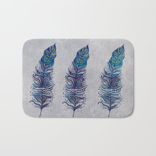 Light as a feather Bath Mat