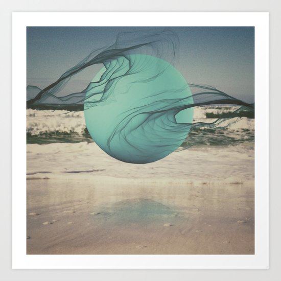 reflecting Art Print