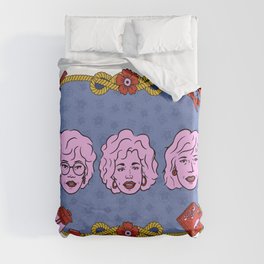 Nine to Five Duvet Cover