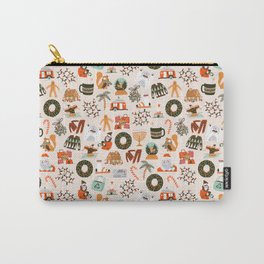 Happy Holidays Mall Bingo Carry-All Pouch
