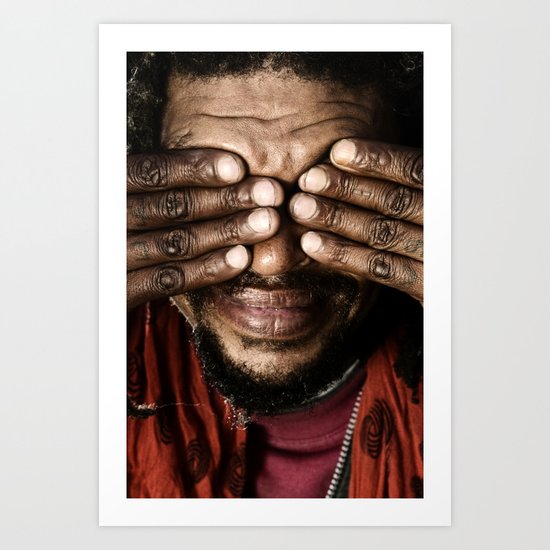 See No Evil. Art Print
