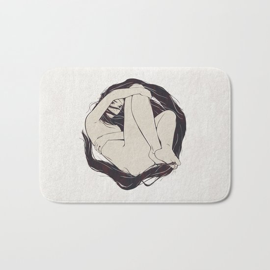 My Simple Figures: The Circle Bath Mat