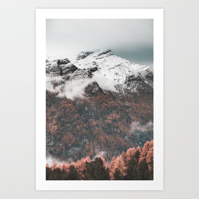 Scenic Mountains Art Print