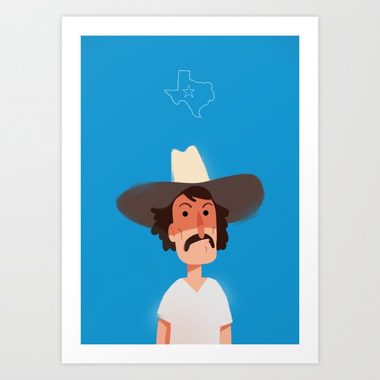 Lone Star Art Print