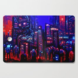 Postcards from the Future - Inside the Arcology Cutting Board