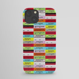 Anesthesia Labels iPhone Case
