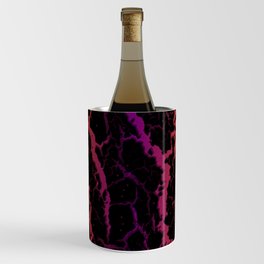 Cracked Space Lava - Orange/Purple Wine Chiller