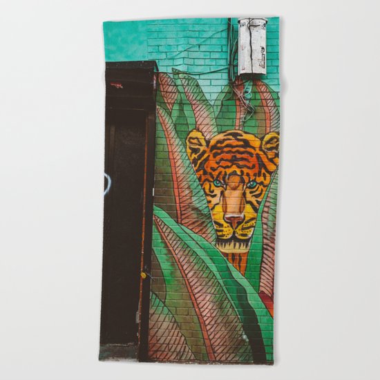 Brooklyn Jungle Beach Towel