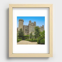 Great Britain Photography - Beautiful Garden Outside The Arundel Castle Recessed Framed Print