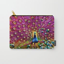 Peacock Eyes Carry-All Pouch