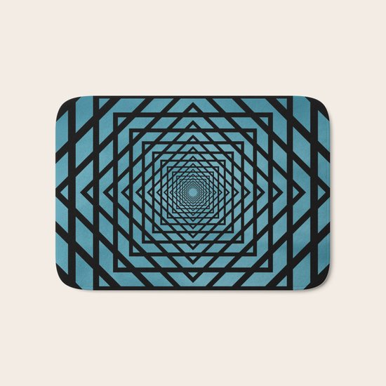 Eternally Blue Bath Mat
