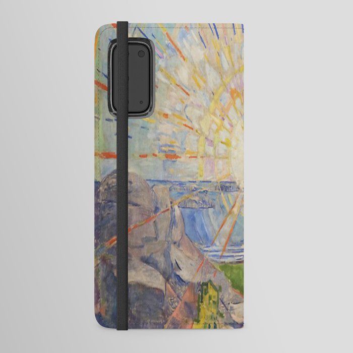 Edvard Munch - The Sun (Solen) (1911)  Android Wallet Case